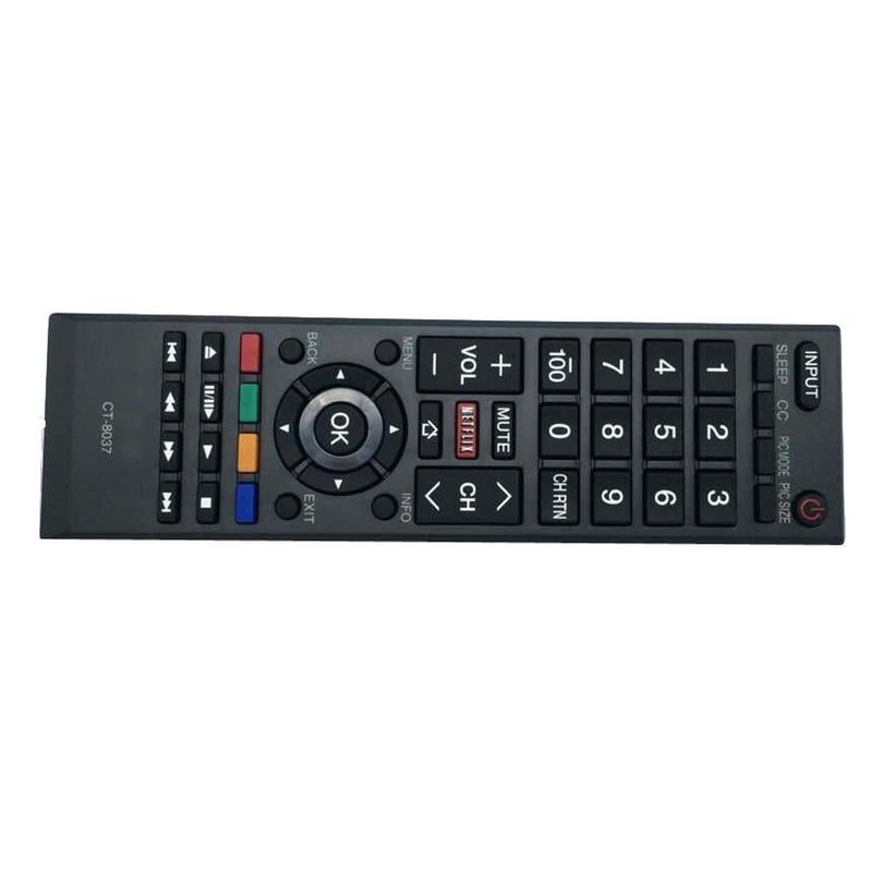 Beyution New Remote Control CT-8037 CT 8037 for Toshiba LED Smart HDTV Remote Control 40L3400 40L3400U 40L3400UC 50L3400 50L3400U 50L3400UC 58L5400 58L5400U 58L5400UC 65L5400 65L5400U 65L5400UCÂ¡Â­ - Image 3